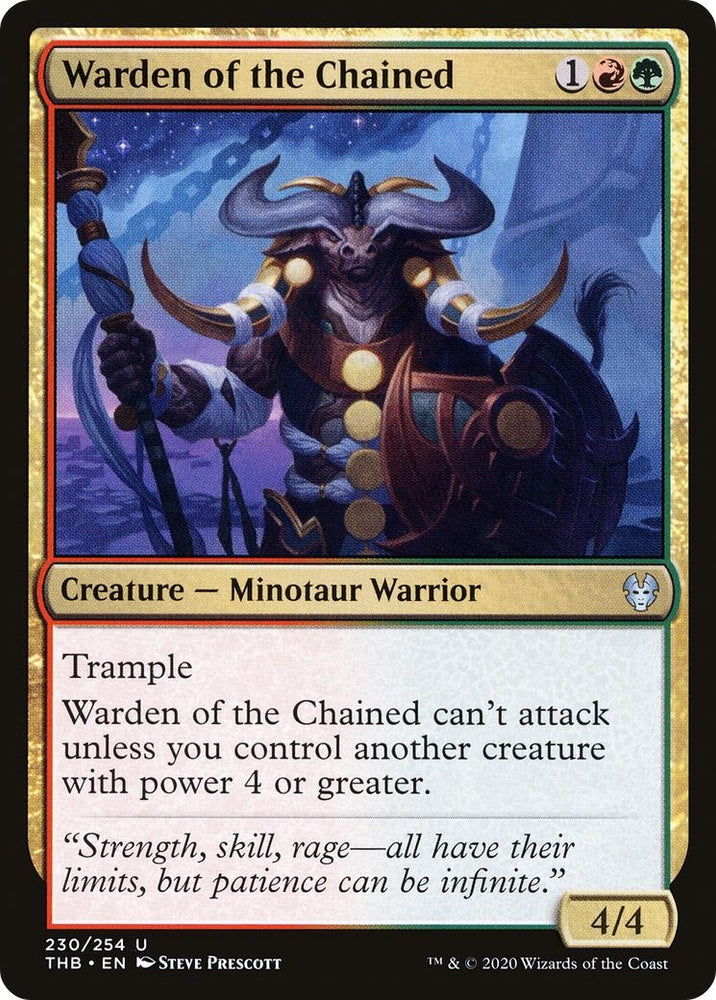 Image for Warden of the Chained (230) [Theros Beyond Death]