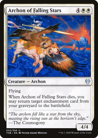 Image for Archon of Falling Stars (2) [Theros Beyond Death]