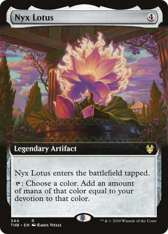 Image for Nyx Lotus (Extended Art) (344) [Theros Beyond Death]