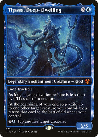 Image for Thassa, Deep-Dwelling (Showcase) (261) - Magic: The Gathering