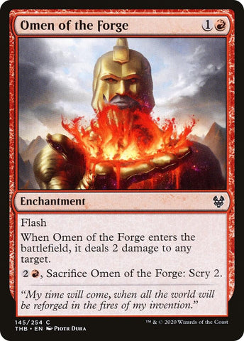 Image for Omen of the Forge (145) [Theros Beyond Death]