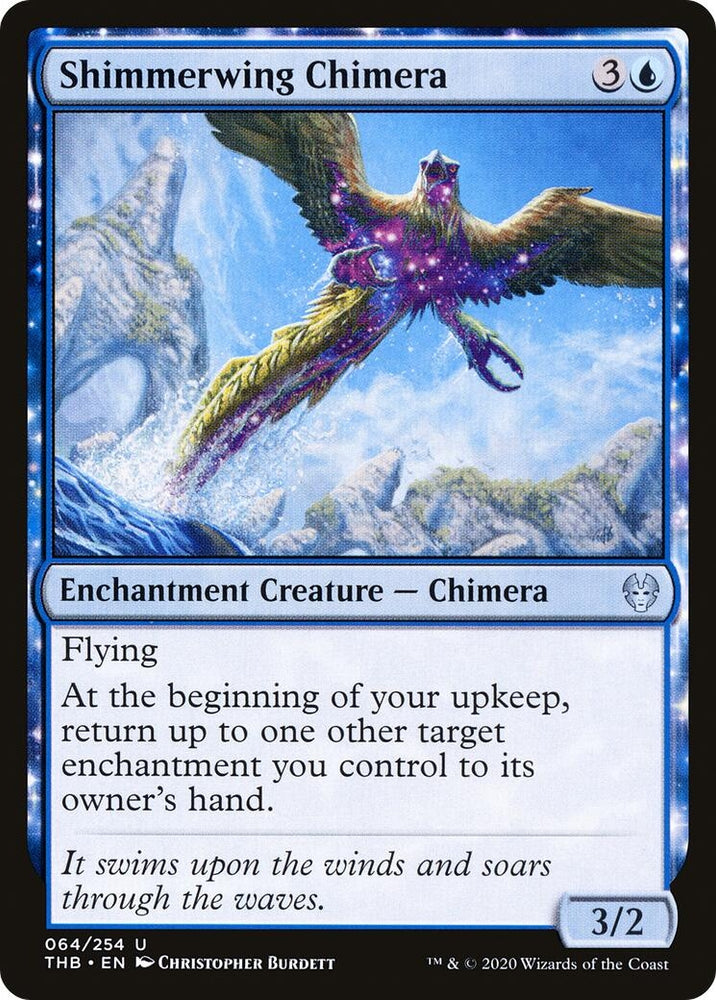 Image for Shimmerwing Chimera (64) [Theros Beyond Death]