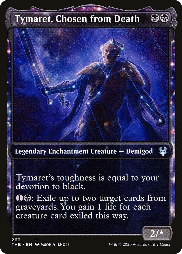 Image for Tymaret, Chosen from Death (Showcase) (263) [Theros Beyond Death]