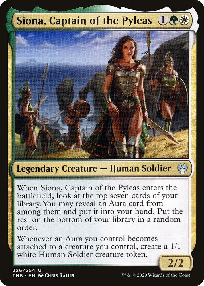 Image for Siona, Captain of the Pyleas (226) - Magic: The Gathering