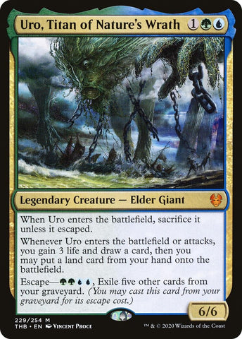 Image for Uro, Titan of Nature's Wrath (229) [Theros Beyond Death]