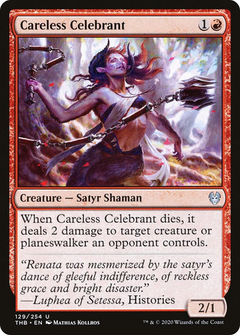 Image for Careless Celebrant (129) [Theros Beyond Death]