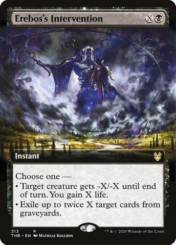 Image for Erebos's Intervention (Extended Art) (313) [Theros Beyond Death]