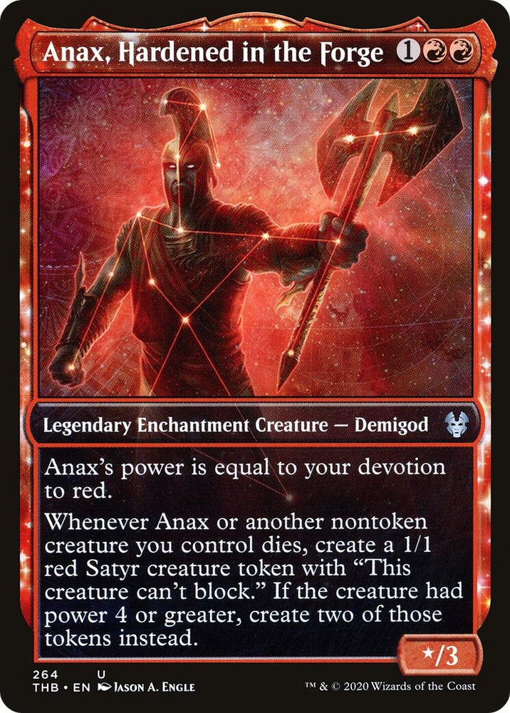 Image for Anax, Hardened in the Forge (Showcase) (264) [Theros Beyond Death]