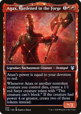 Image for Anax, Hardened in the Forge (Showcase) (264) [Theros Beyond Death]