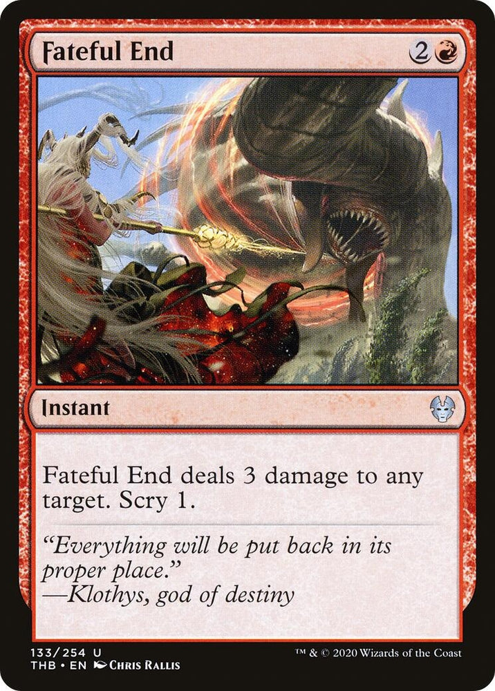 Image for Fateful End (133) [Theros Beyond Death]