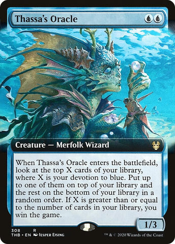 Image for Thassa's Oracle (Extended Art) (308) [Theros Beyond Death]