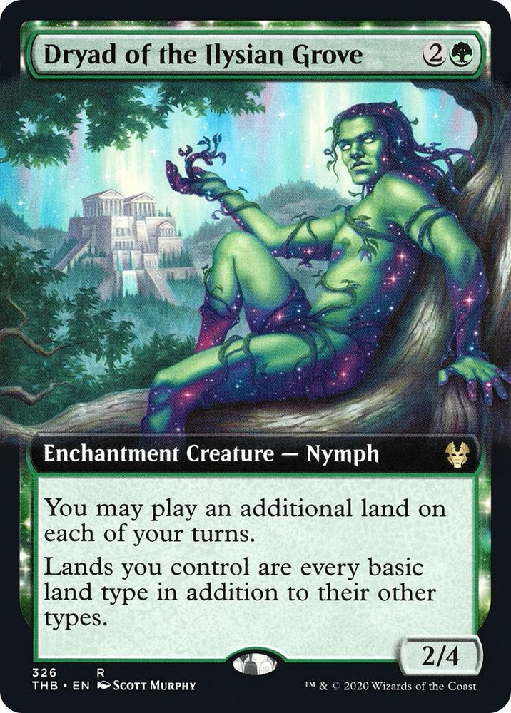 Image for Dryad of the Ilysian Grove (Extended Art) (326) [Theros Beyond Death]