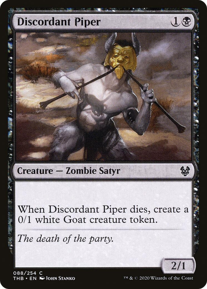 Image for Discordant Piper (88) [Theros Beyond Death]