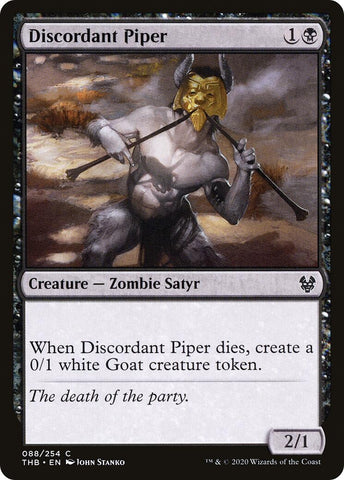Image for Discordant Piper (88) [Theros Beyond Death]