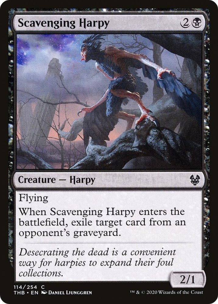 Image for Scavenging Harpy (114) - Magic: The Gathering