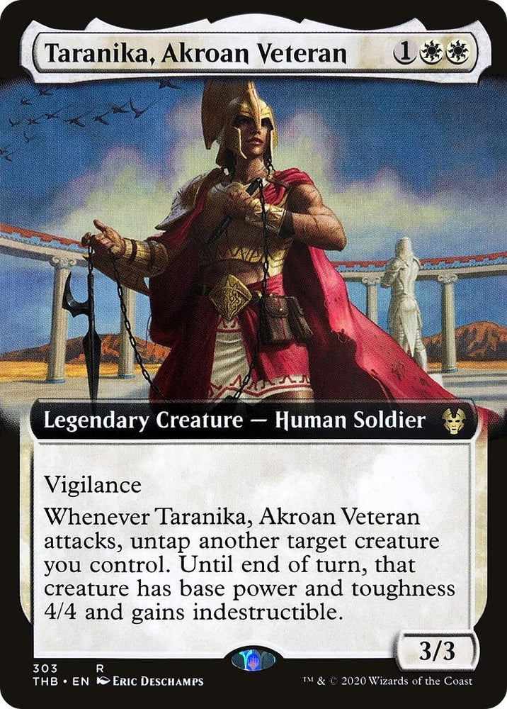 Image for Taranika, Akroan Veteran (Extended Art) (303) - Magic: The Gathering
