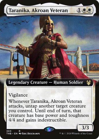 Image for Taranika, Akroan Veteran (Extended Art) (303) - Magic: The Gathering