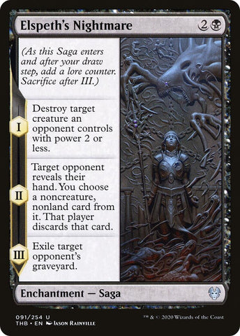 Image for Elspeth's Nightmare (91) [Theros Beyond Death]