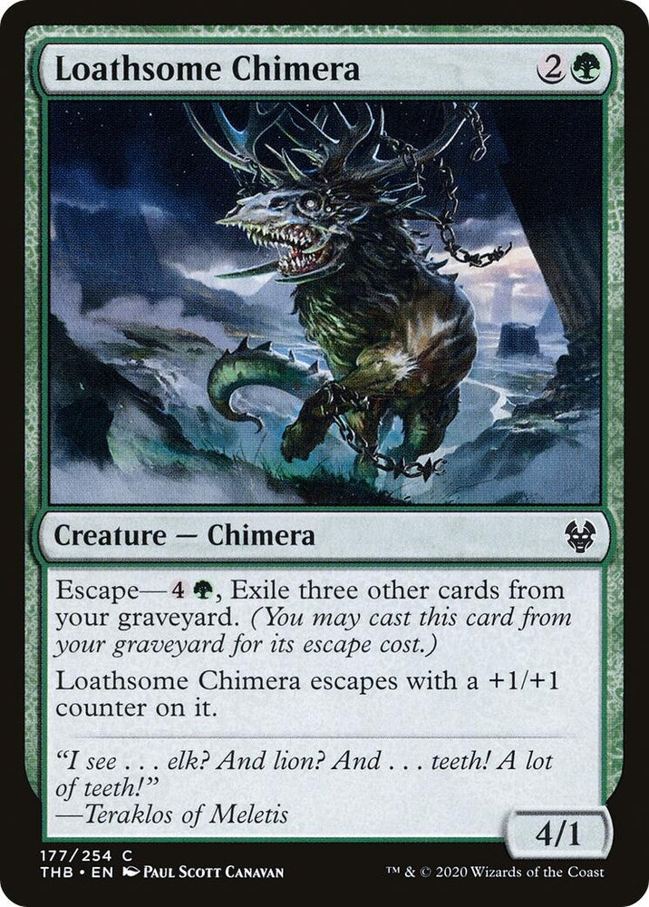 Image for Loathsome Chimera (177) [Theros Beyond Death]