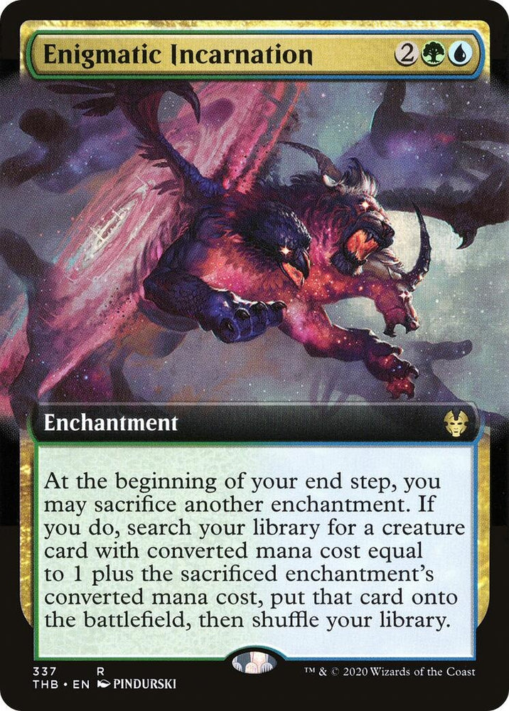 Image for Enigmatic Incarnation (Extended Art) (337) [Theros Beyond Death]