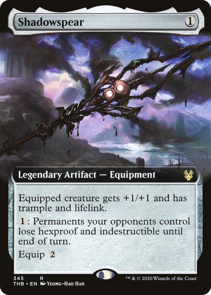 Image for Shadowspear (Extended Art) (345) - Magic: The Gathering
