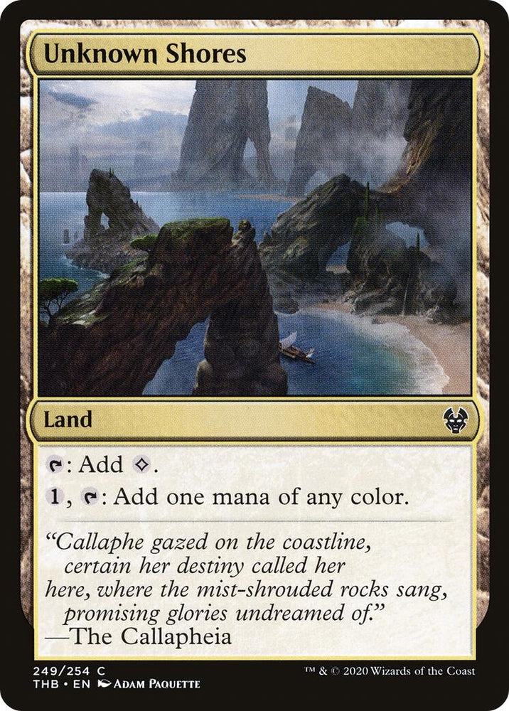 Image for Unknown Shores (249) [Theros Beyond Death]