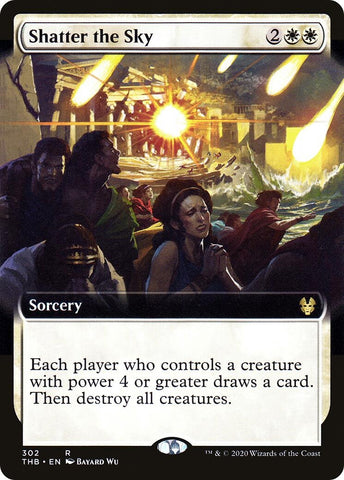 Image for Shatter the Sky (Extended Art) (302) [Theros Beyond Death]