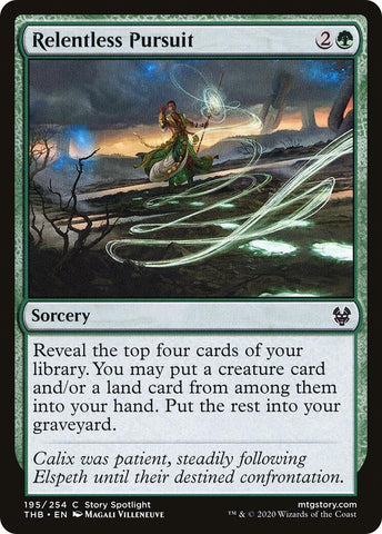 Image for Relentless Pursuit (195) - Magic: The Gathering