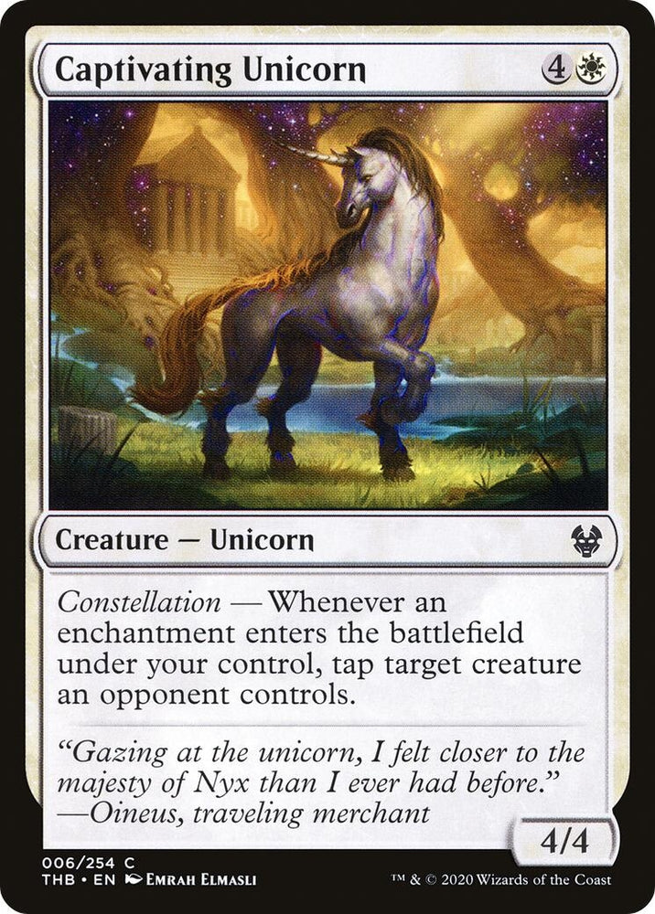 Image for Captivating Unicorn (6) [Theros Beyond Death]