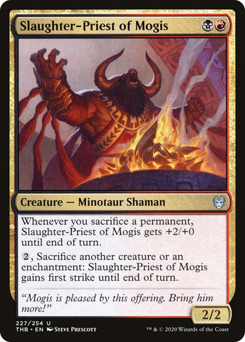 Image for Slaughter-Priest of Mogis (227) [Theros Beyond Death]