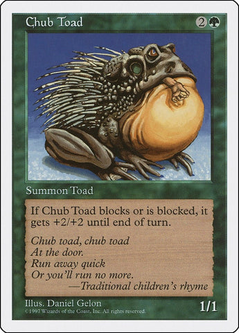 Image for Chub Toad [Fifth Edition]