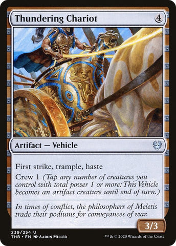 Image for Thundering Chariot (239) [Theros Beyond Death]