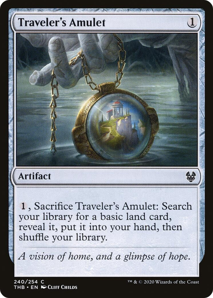 Image for Traveler's Amulet (240) - Magic: The Gathering