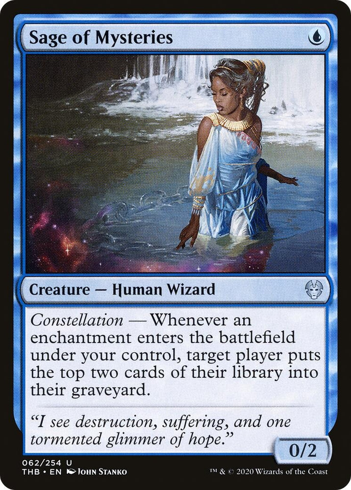Image for Sage of Mysteries (62) [Theros Beyond Death]