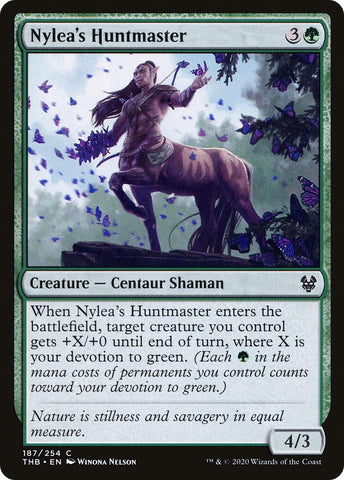 Image for Nylea's Huntmaster (187) [Theros Beyond Death]