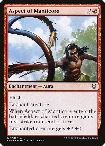 Image for Aspect of Manticore (127) [Theros Beyond Death]