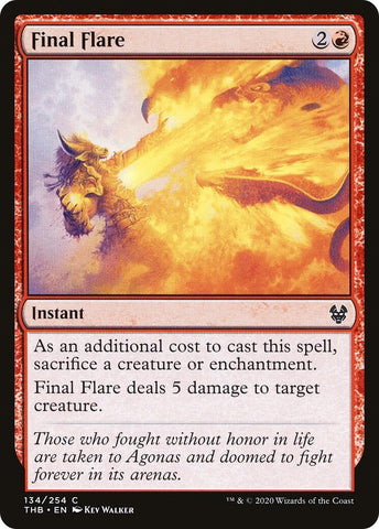 Image for Final Flare (134) [Theros Beyond Death]