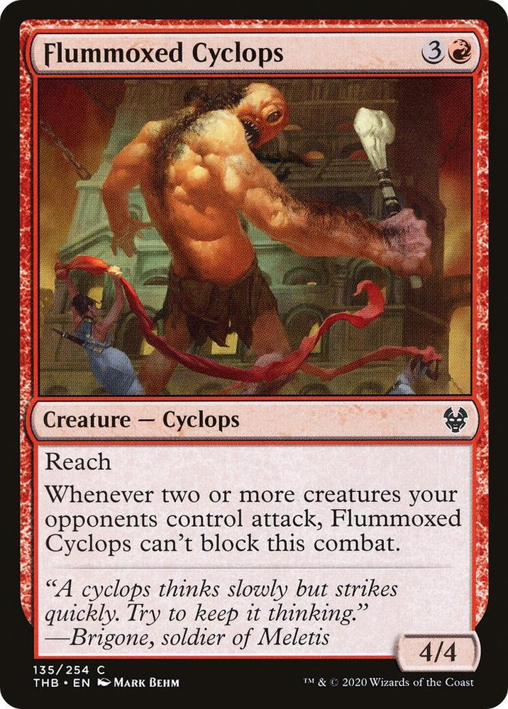 Image for Flummoxed Cyclops (135) [Theros Beyond Death]
