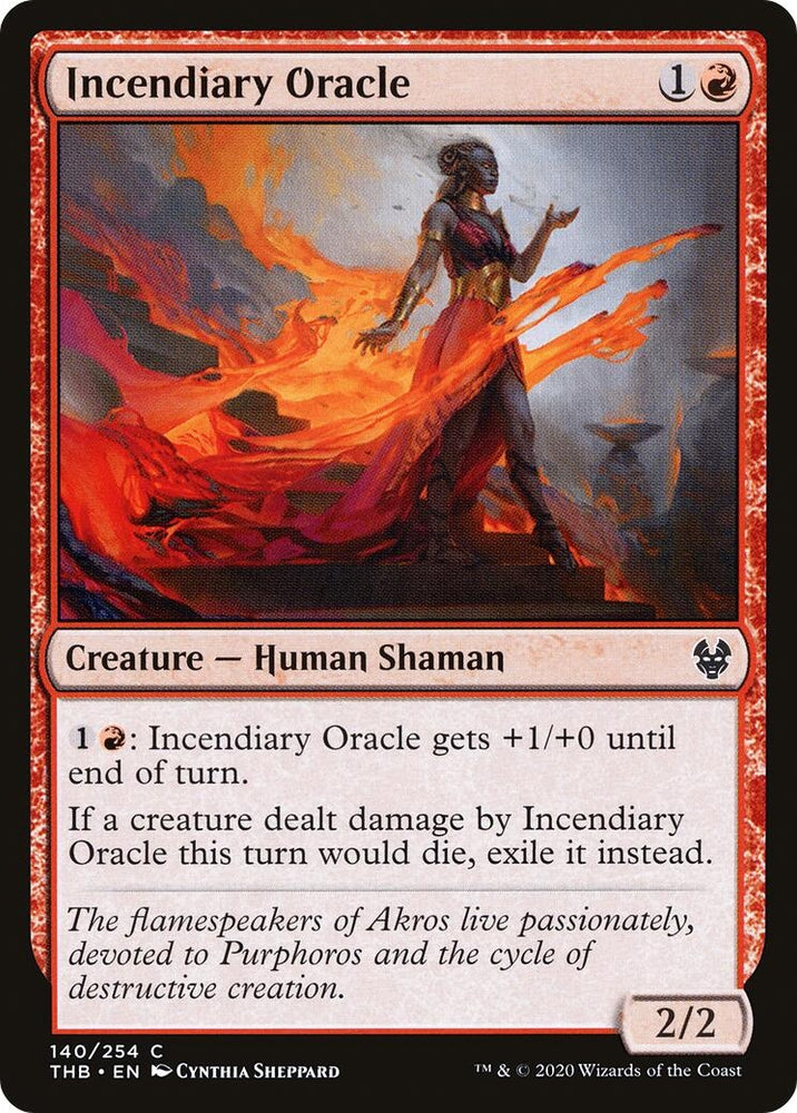 Image for Incendiary Oracle (140) [Theros Beyond Death]
