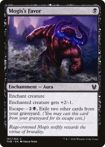 Image for Mogis's Favor (107) [Theros Beyond Death]