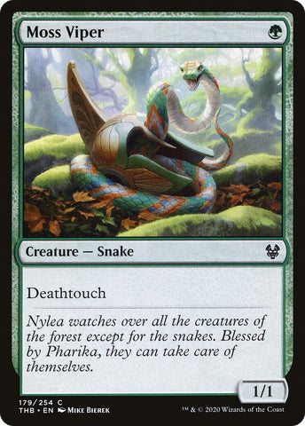 Image for Moss Viper (179) [Theros Beyond Death]