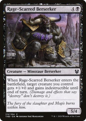Image for Rage-Scarred Berserker (113) - Magic: The Gathering
