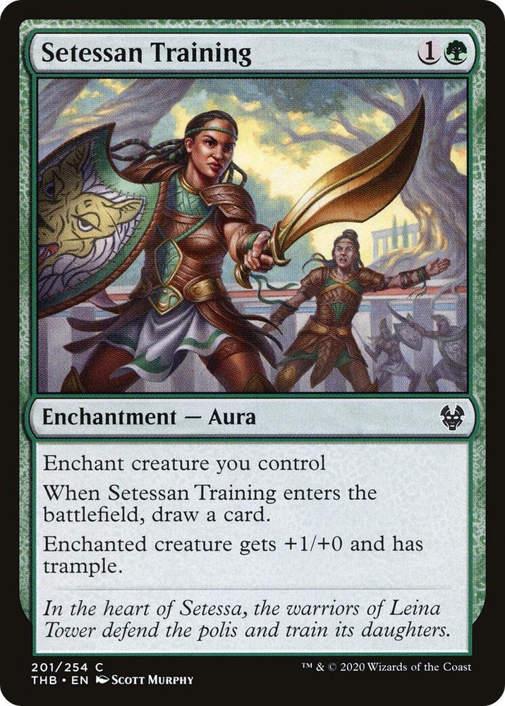 Image for Setessan Training (201) - Magic: The Gathering