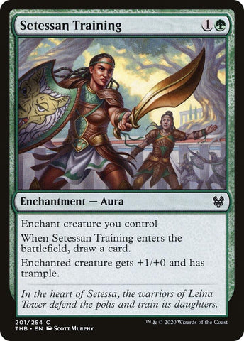 Image for Setessan Training (201) - Magic: The Gathering