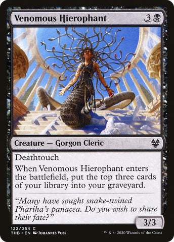 Image for Venomous Hierophant (122) - Magic: The Gathering