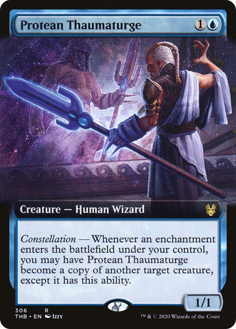 Image for Protean Thaumaturge (Extended Art) (306) - Magic: The Gathering
