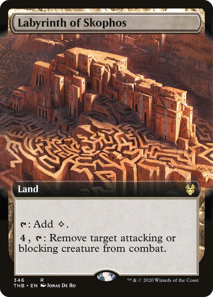 Image for Labyrinth of Skophos (Extended Art) (346) [Theros Beyond Death]
