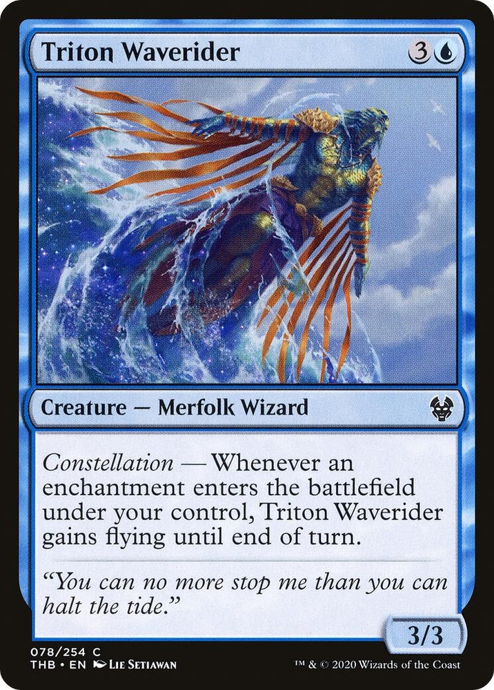 Image for Triton Waverider (78) - Magic: The Gathering