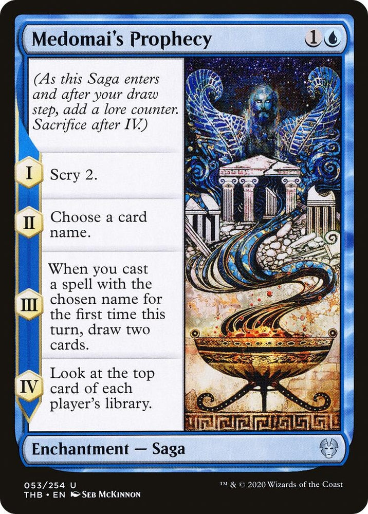 Image for Medomai's Prophecy (53) [Theros Beyond Death]