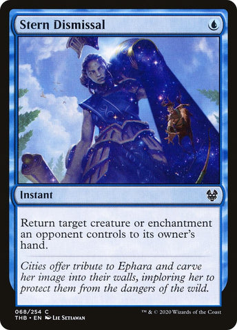 Image for Stern Dismissal (68) - Magic: The Gathering